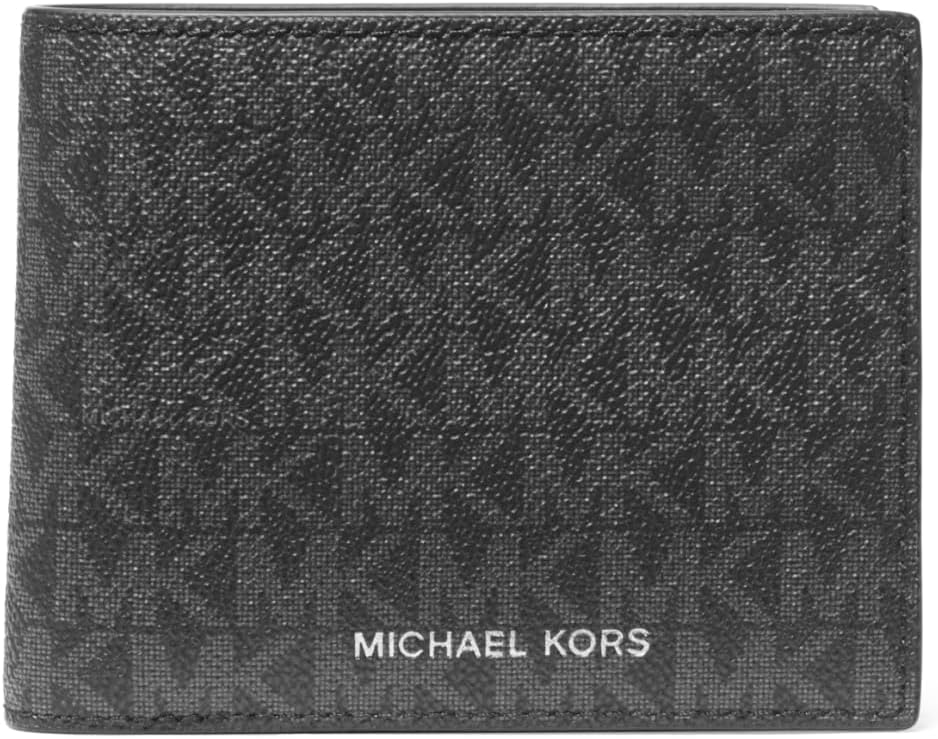 Мужской кошелек Michael Kors Greyson с футляром, Black Signature
Мужской кошелек Michael Kors Greyson с футляром, Black Signature