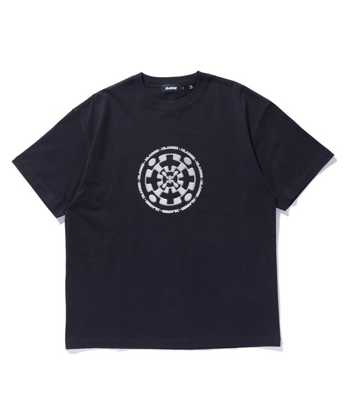 Футболка с коротким рукавом, крой XLARGE, в древнефутуристическом стиле Circle, черная
Футболка с коротким рукавом, крой XLARGE, в древнефутуристическом стиле Circle, черная