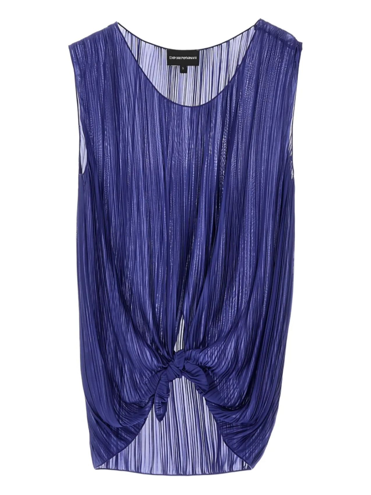 Плиссированный топ Emporio Armani, фиолетовый
Плиссированный топ Emporio Armani, фиолетовый