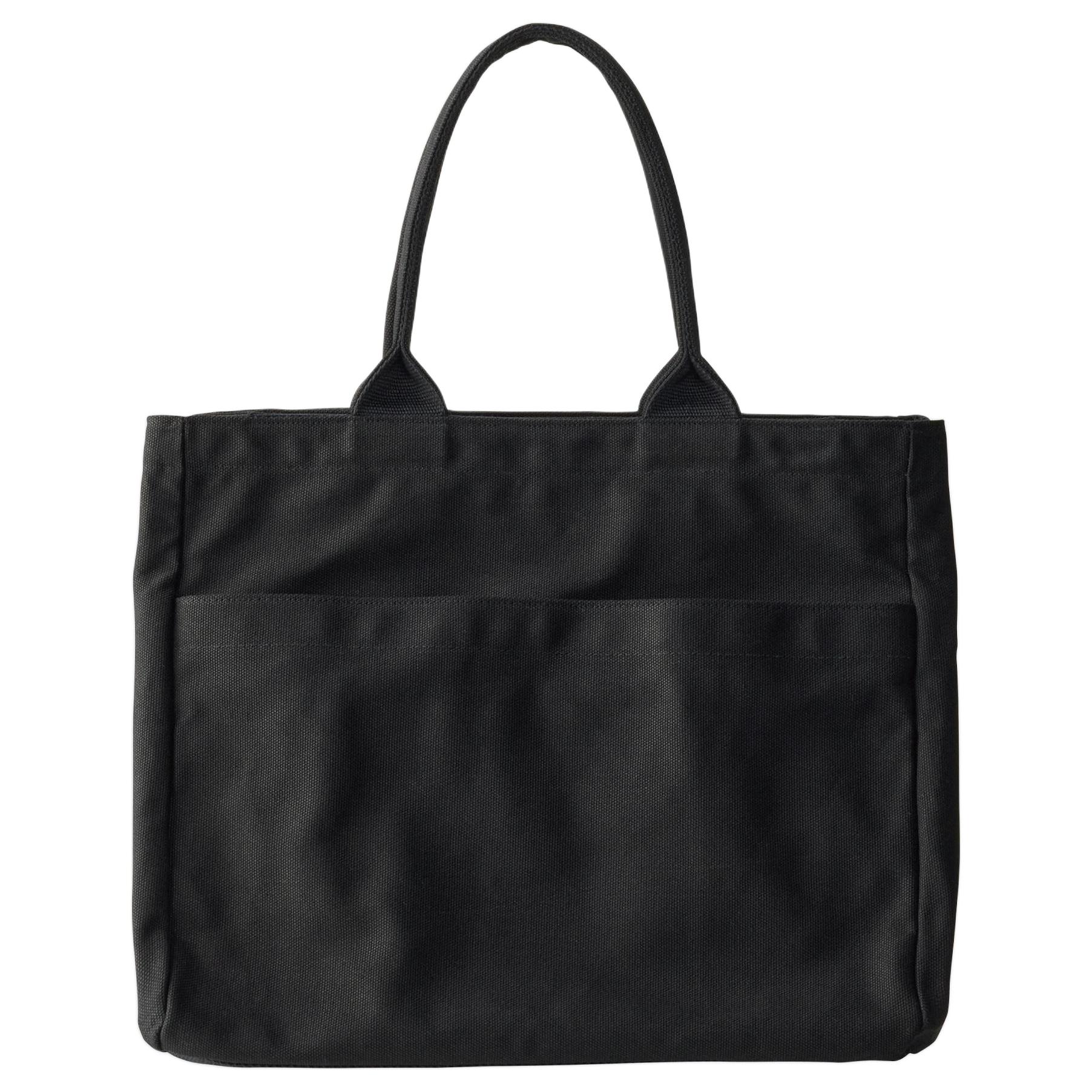 Хлопковая сумка через плечо унисекс черная UNIQLO
Хлопковая сумка через плечо унисекс черная UNIQLO