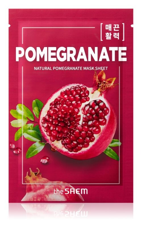 Платиновая маска подтягивающая и осветляющая кожу The Saem Natural Mask Sheet Pomegranate
Платиновая маска подтягивающая и осветляющая кожу The Saem Natural Mask Sheet Pomegranate