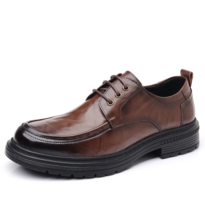 KACHILANG Повседневные кожаные туфли мужские низкие коричневые, цвет Brown
KACHILANG Повседневные кожаные туфли мужские низкие коричневые, цвет Brown