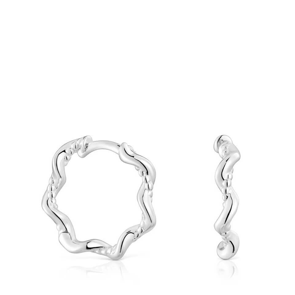Серьги-кольца Tous Twisted, 10 мм, серебро
Серьги-кольца Tous Twisted, 10 мм, серебро