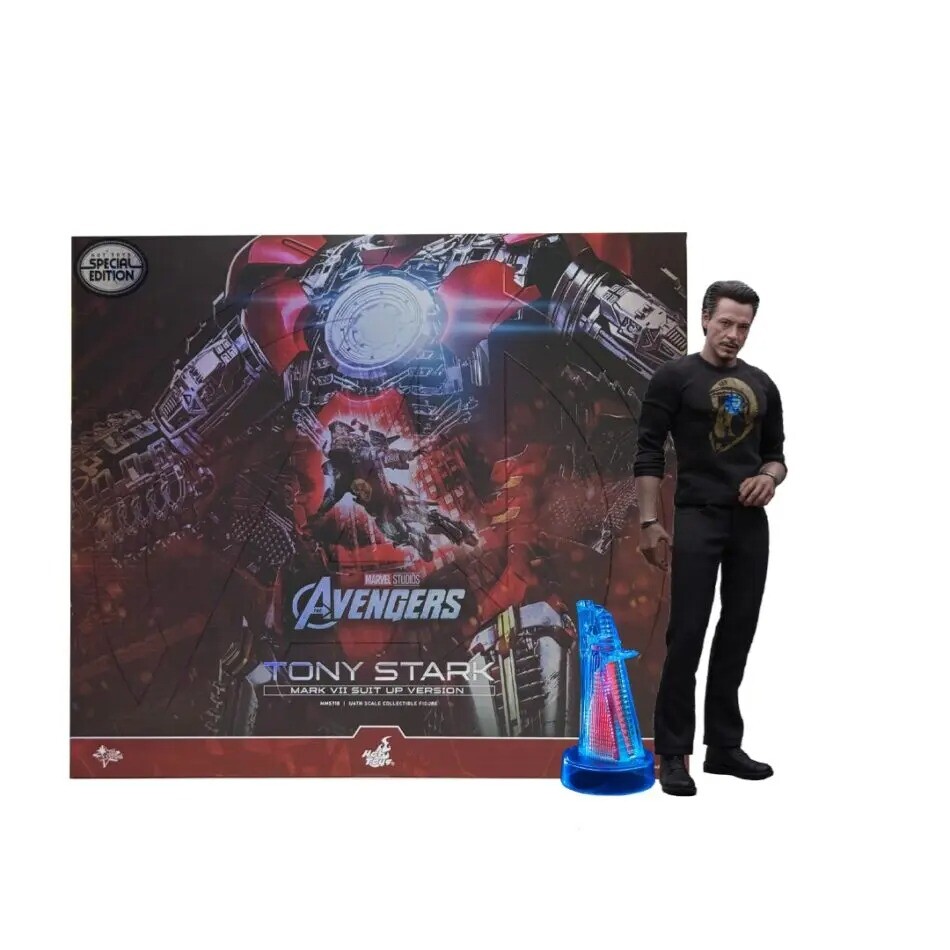 Коллекционная фигурка Hot Toys The Avengers, Tony Stark (Mark VII Suit Up Version) MMS718B, 31 см
Коллекционная фигурка Hot Toys The Avengers, Tony Stark (Mark VII Suit Up Version) MMS718B, 31 см