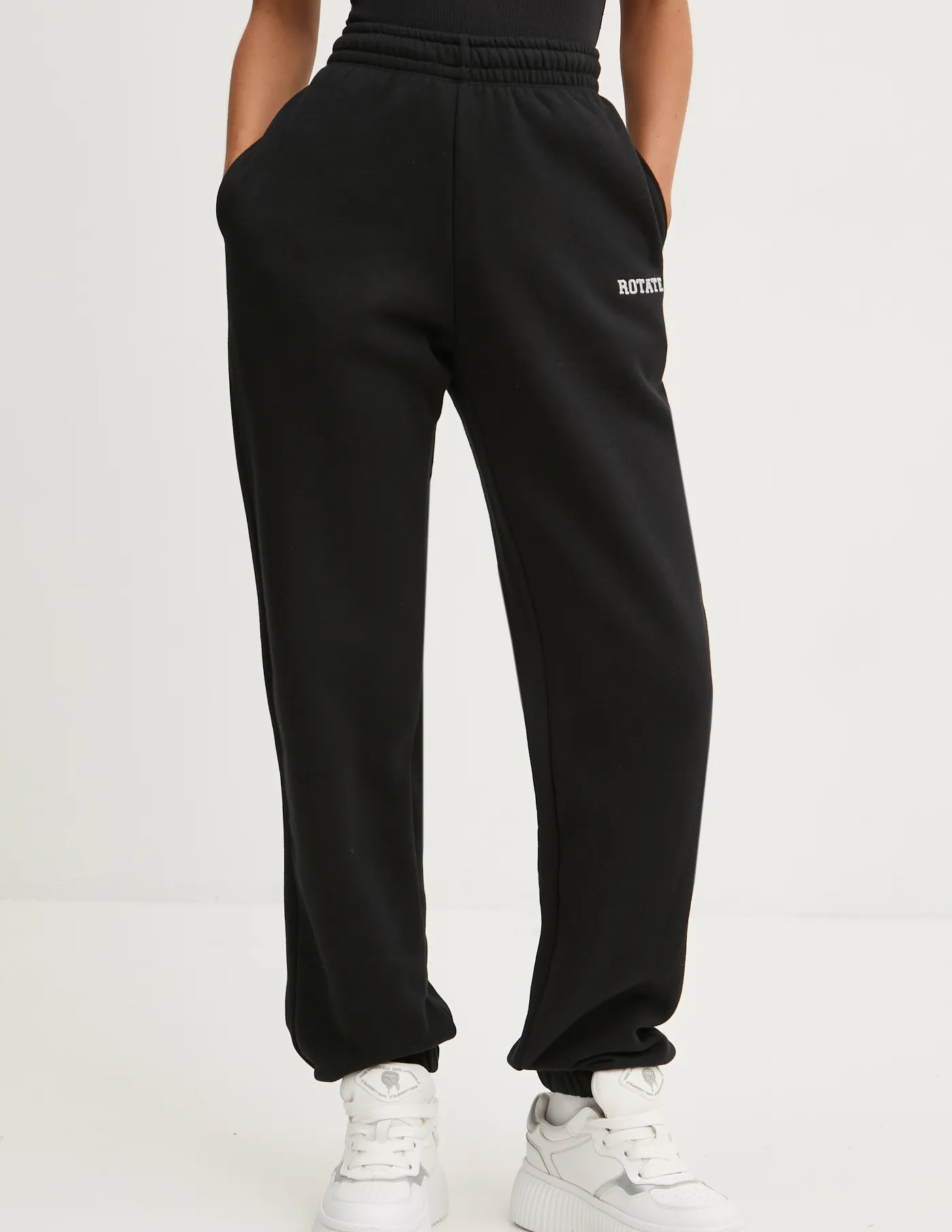 Хлопковые спортивные штаны Rotate, черный
Хлопковые спортивные штаны Rotate, черный