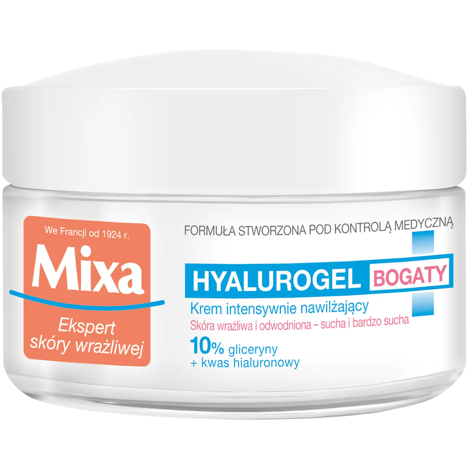 Mixa Hyalurogel Интенсивно увлажняющий крем для лица для чувствительной, сухой и очень сухой кожи, 50 мл
Mixa Hyalurogel Интенсивно увлажняющий крем для лица для чувствительной, сухой и очень сухой кожи, 50 мл