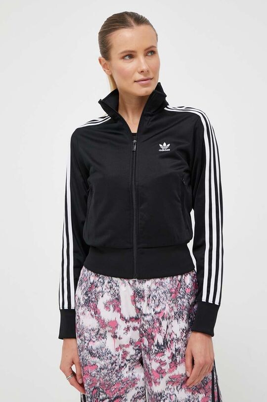 Толстовка Adicolor Classics Firebird adidas Originals, черный 
Толстовка Adicolor Classics Firebird adidas Originals, черный