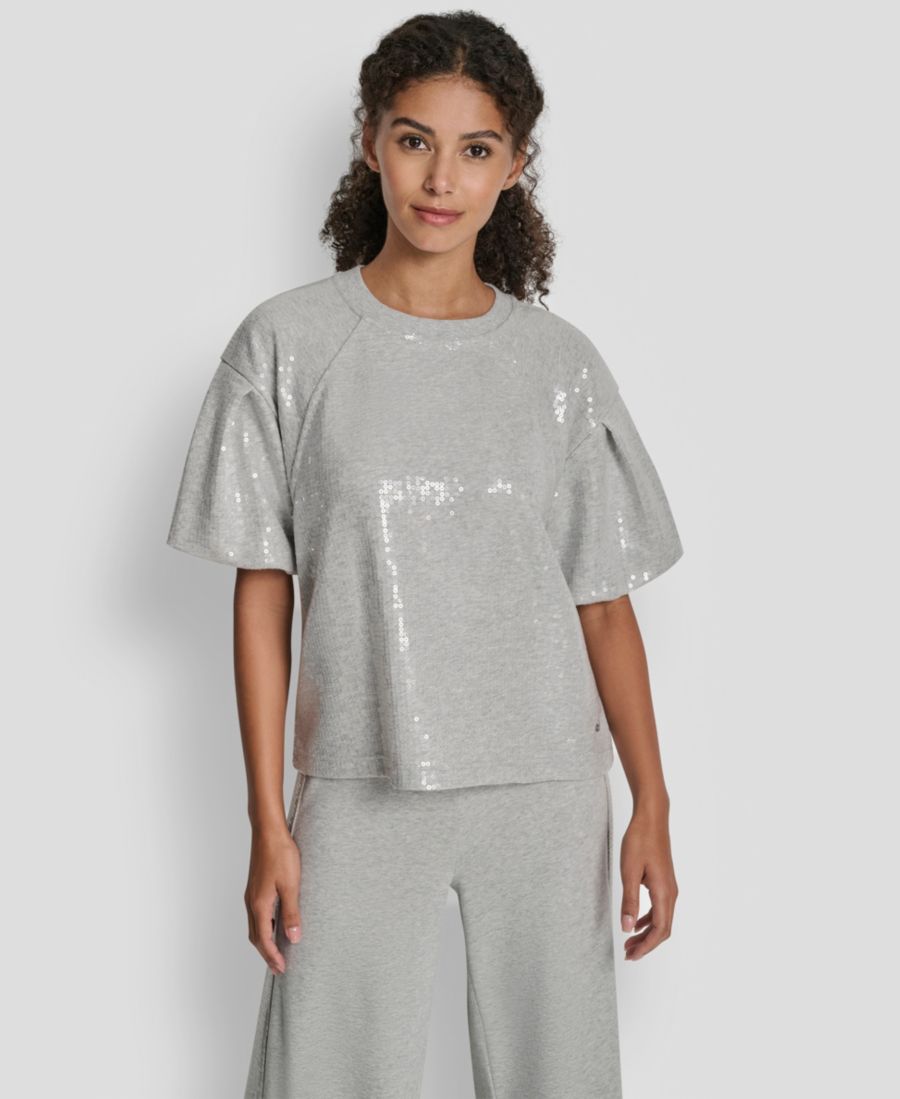 Женская толстовка с круглым вырезом и пайетками DKNY Jeans, Sky Grey Heather, Серый, Женская толстовка с круглым вырезом и пайетками DKNY Jeans, Sky Grey Heather
Женская толстовка с круглым вырезом и пайетками DKNY Jeans, Sky Grey Heather, Серый, Женская толстовка с круглым вырезом и пайетками DKNY Jeans, Sky Grey Heather