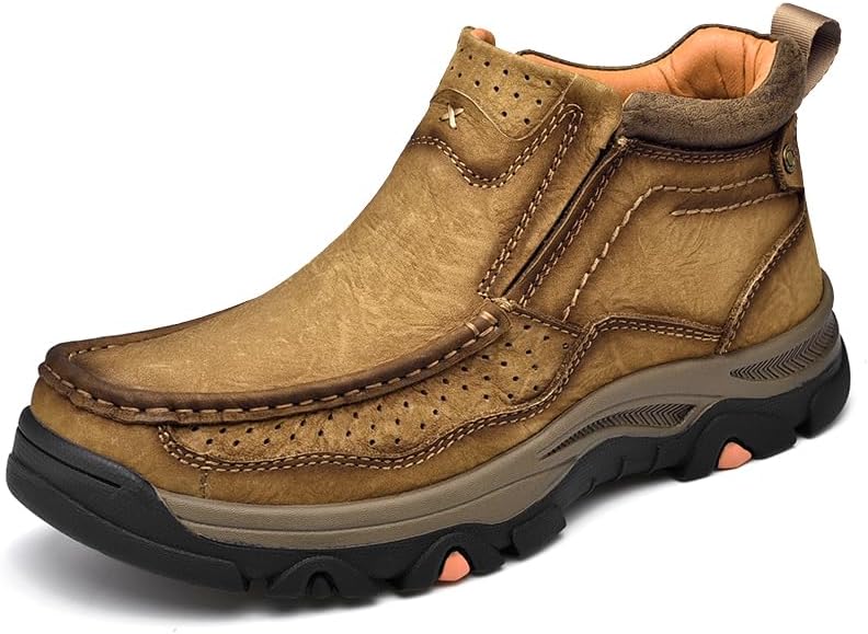 Мужские слипоны-мокасины Mecolop из кожи, полуспортивные, для повседневной носки и прогулок на улице, хаки
Мужские слипоны-мокасины Mecolop из кожи, полуспортивные, для повседневной носки и прогулок на улице, хаки