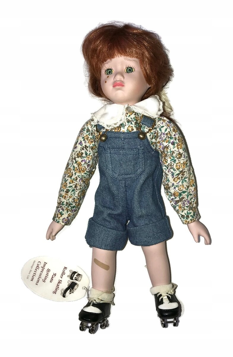 Фарфоровая кукла Heritage Mint Ltd на роликовых коньках Inna marka
Фарфоровая кукла Heritage Mint Ltd на роликовых коньках Inna marka