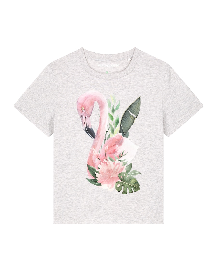 Рубашка Watapparel Flamingo mit Blumen, Light Grey/Mottled Grey
Рубашка Watapparel Flamingo mit Blumen, Light Grey/Mottled Grey