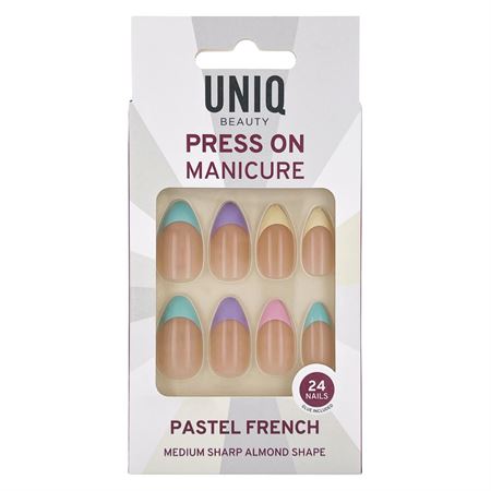 Искусственные ногти pastel french medium sharp almond Uniq, количество 1шт.
Искусственные ногти pastel french medium sharp almond Uniq, количество 1шт.