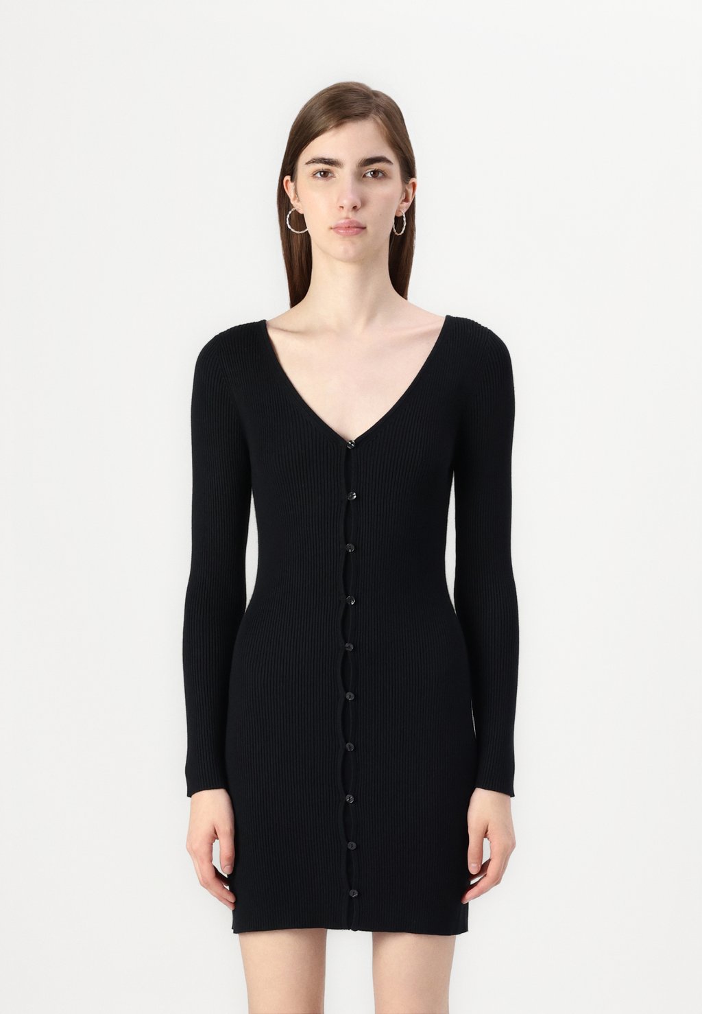 Платье-джемпер Abercrombie & Fitch, черный
Платье-джемпер Abercrombie & Fitch, черный