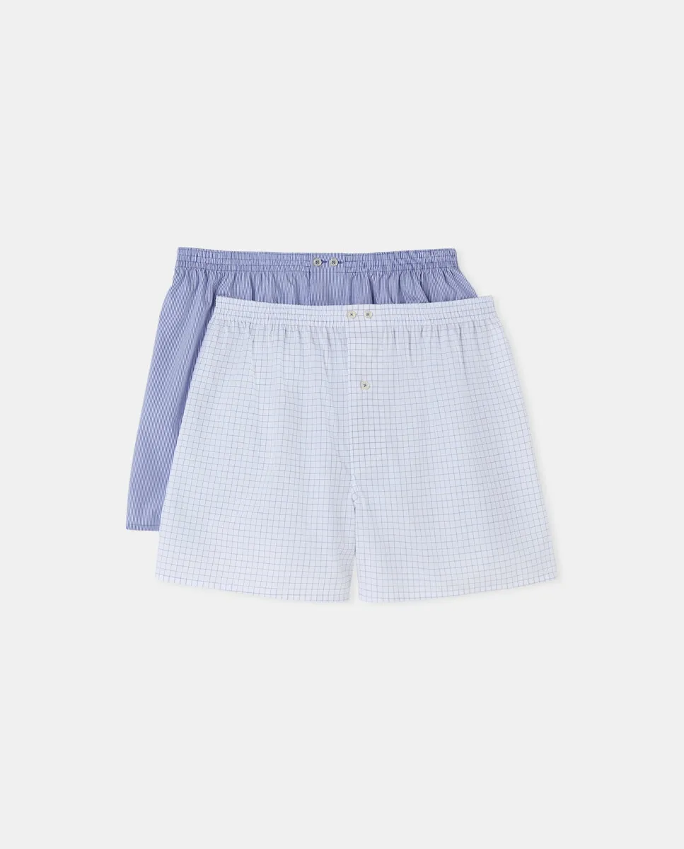 Упаковка из 2 трусов-боксеров из набивной ткани Emidio Tucci, синий
Упаковка из 2 трусов-боксеров из набивной ткани Emidio Tucci, синий