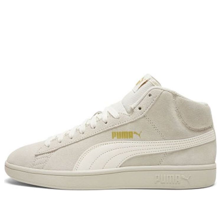 Кеды PUMA Smash V2 Mid SD Grey/White, белый 
Кеды PUMA Smash V2 Mid SD Grey/White, белый