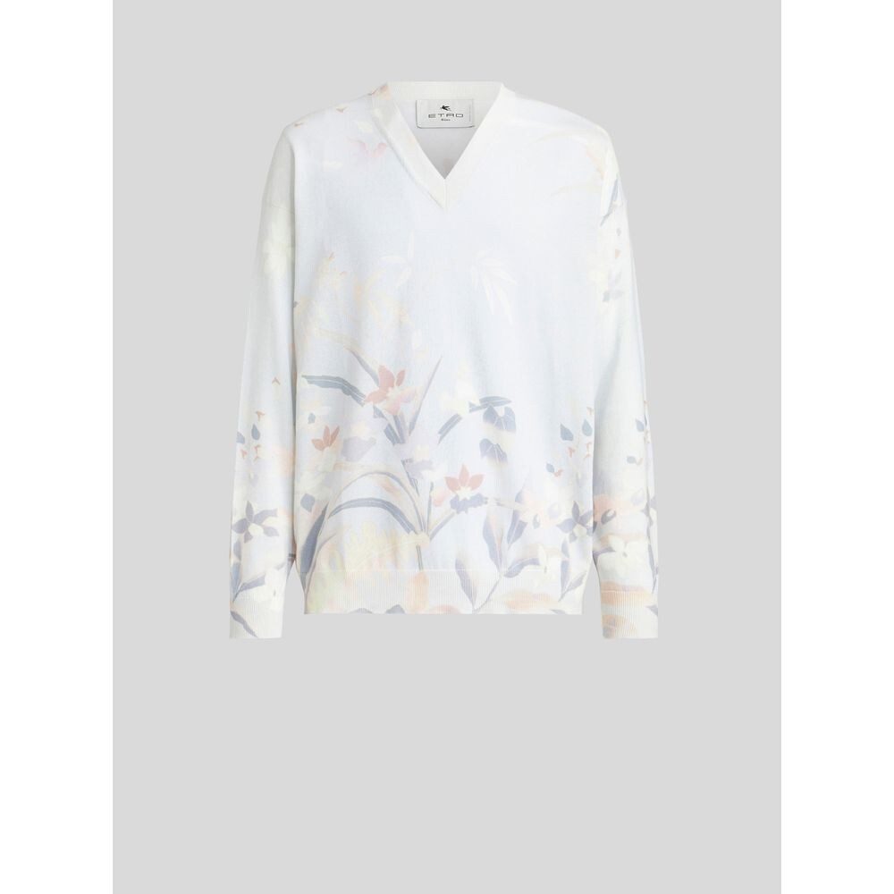 Джемпер с цветочным принтом Etro, синий
Джемпер с цветочным принтом Etro, синий