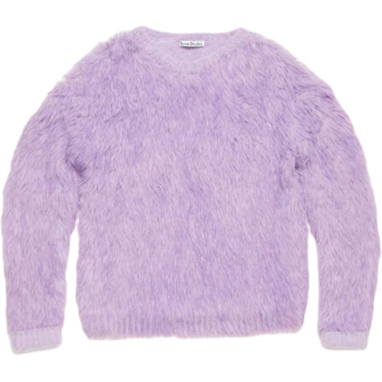 Текстурированный свитер Acne Studios, фиолетовый
Текстурированный свитер Acne Studios, фиолетовый