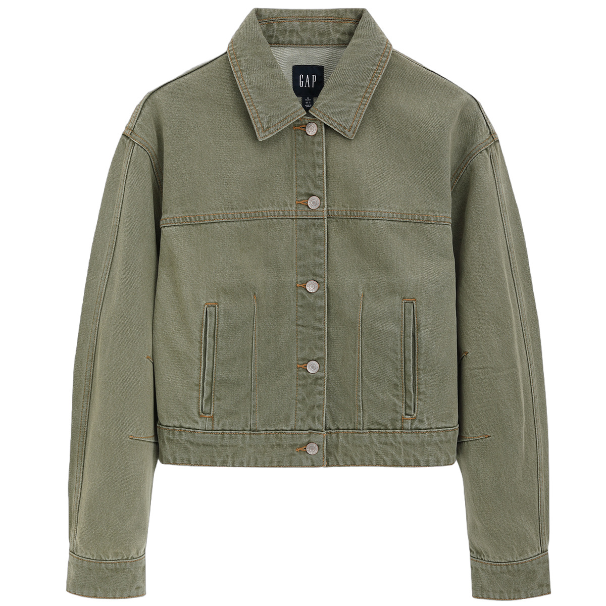 Короткое пальто женское GAP, зеленый
Короткое пальто женское GAP, зеленый