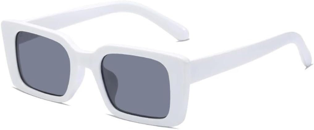 Солнцезащитные очки с защитой UV400 | Маленькая оправа, линзы конфетного цвета | Для женщин и мужчин, для занятий спортом на открытом воздухе и вождения DSVIGF, White Gray
Солнцезащитные очки с защитой UV400 | Маленькая оправа, линзы конфетного цвета | Для женщин и мужчин, для занятий спортом на открытом воздухе и вождения DSVIGF, White Gray