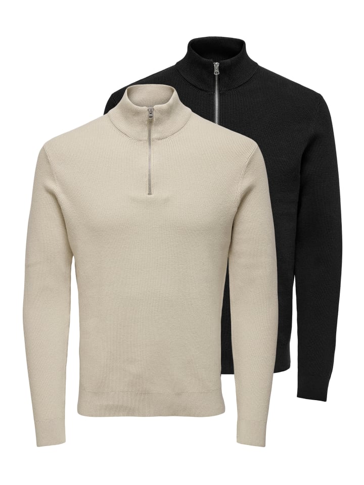 Толстовка ONLY & SONS, черный/бежевый
Толстовка ONLY & SONS, черный/бежевый