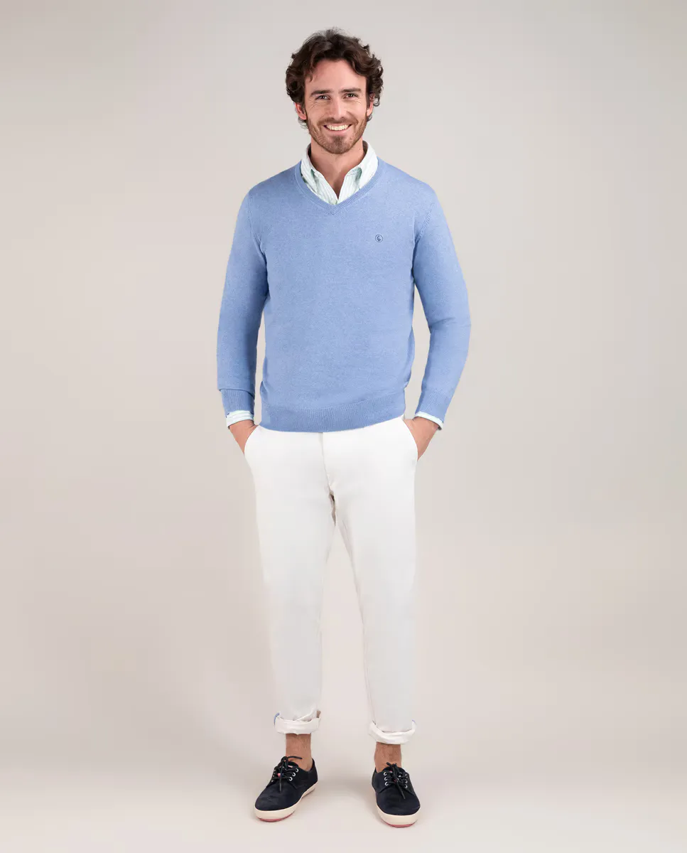 Простые мужские брюки чинос El Ganso, белый
Простые мужские брюки чинос El Ganso, белый