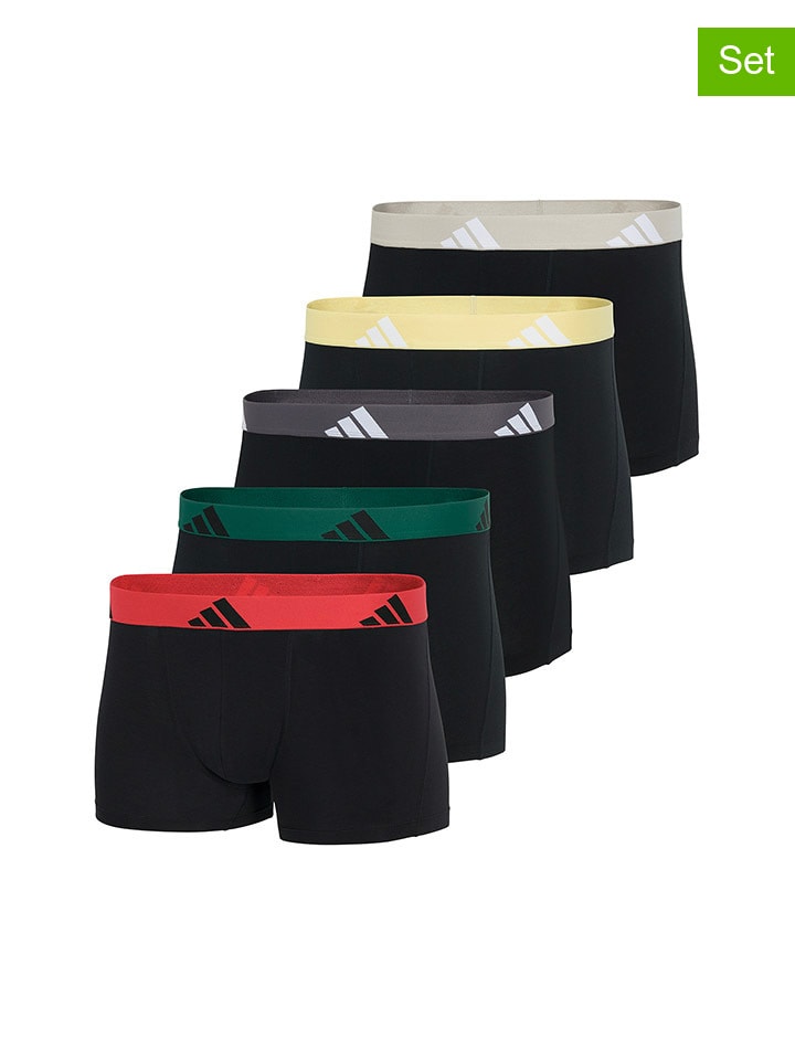 Adidas Комплект из 5 штук: боксерские трусы черного цвета
Adidas Комплект из 5 штук: боксерские трусы черного цвета