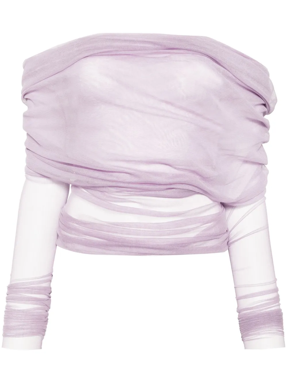 Топ с вуалью Christopher Esber, фиолетовый
Топ с вуалью Christopher Esber, фиолетовый