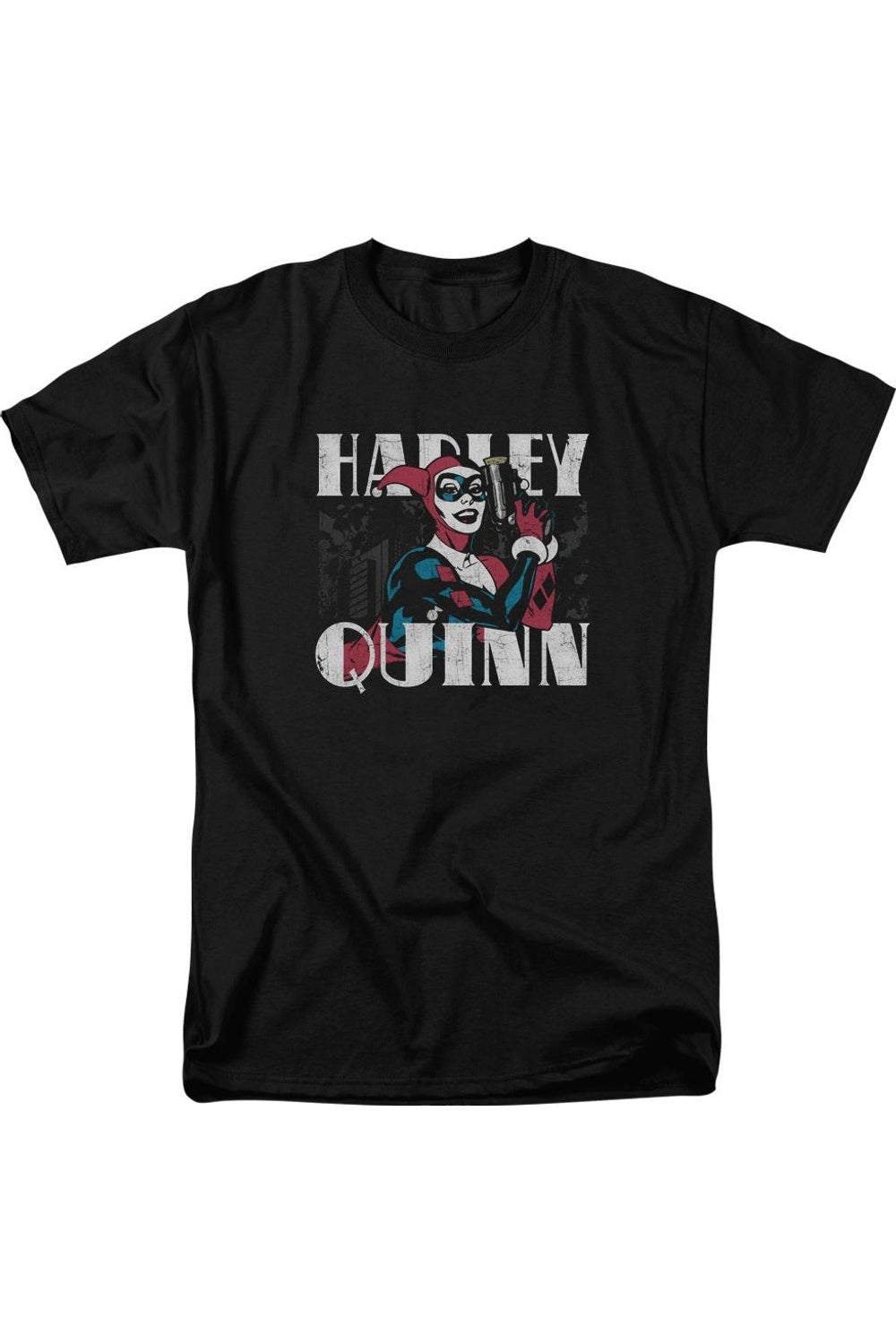 Футболка Batman Harley Bold с коротким рукавом для взрослых Gildan, черный
Футболка Batman Harley Bold с коротким рукавом для взрослых Gildan, черный