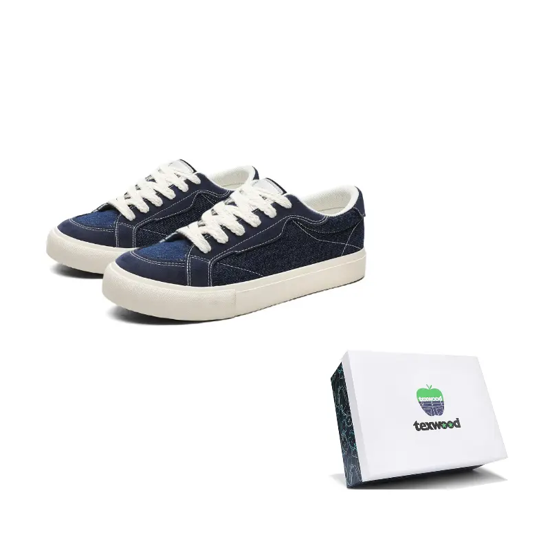 TEXWOOD Кроссовки мужские низкие с поддержкой баланса покрытия из холста в коробке - деним синий, цвет Denim Blue
TEXWOOD Кроссовки мужские низкие с поддержкой баланса покрытия из холста в коробке - деним синий, цвет Denim Blue