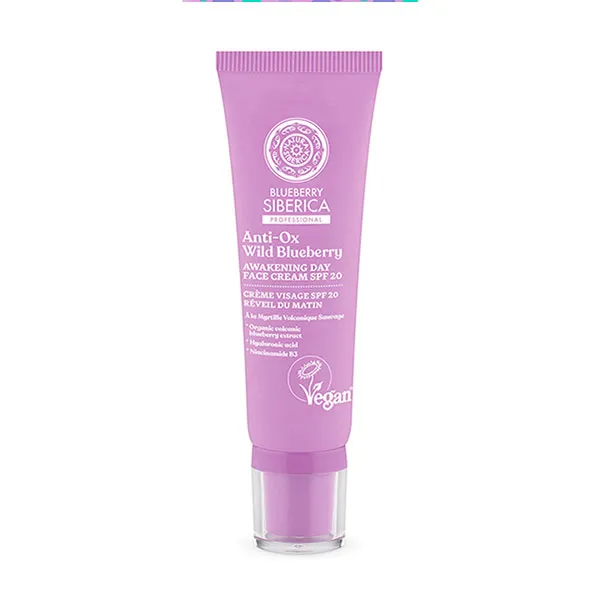 Бодрящий дневной крем для лица Anti-Ox Wild Blueberry Face Cream Spf20 Natura Siberica, 50 ml
Бодрящий дневной крем для лица Anti-Ox Wild Blueberry Face Cream Spf20 Natura Siberica, 50 ml