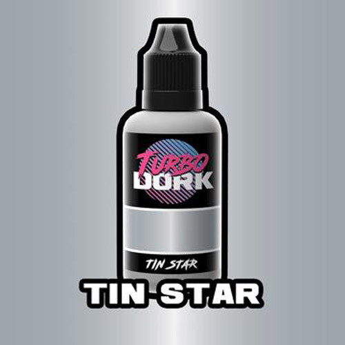 Аксессуары Turbo Dork Metallic Acrylic Paint: Tin Star (20ml) 
Аксессуары Turbo Dork Metallic Acrylic Paint: Tin Star (20ml)