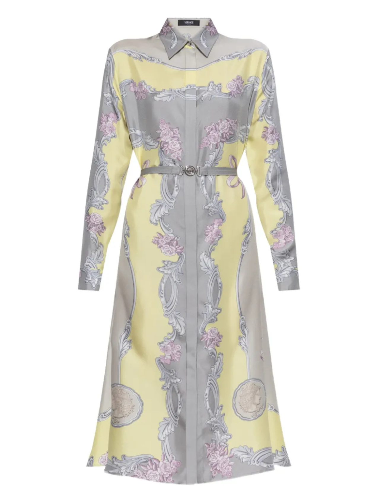 Шелковое платье Versace, желтый
Шелковое платье Versace, желтый