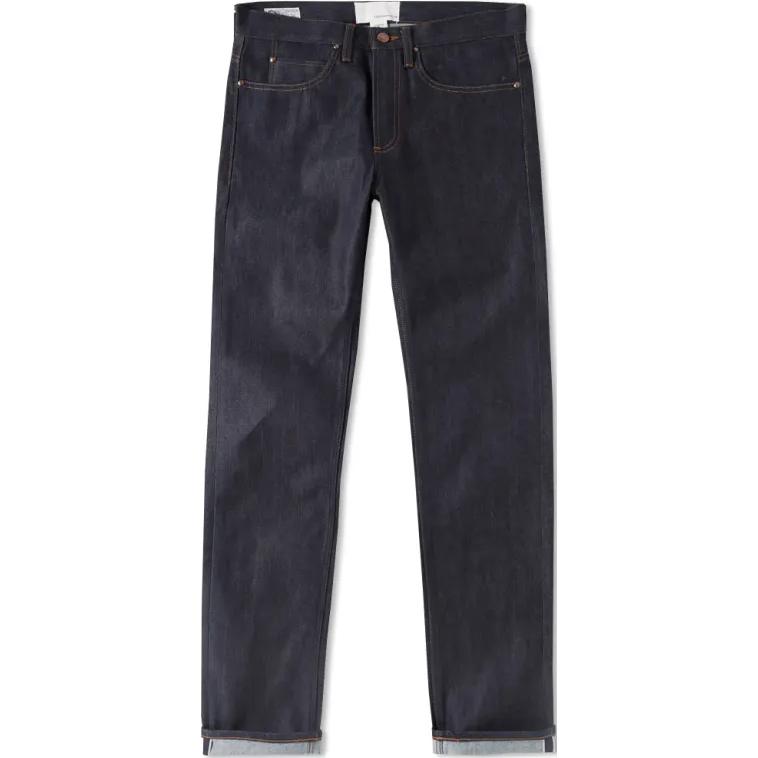 Nanamica Темно-синие джинсы мужские
Nanamica Темно-синие джинсы мужские