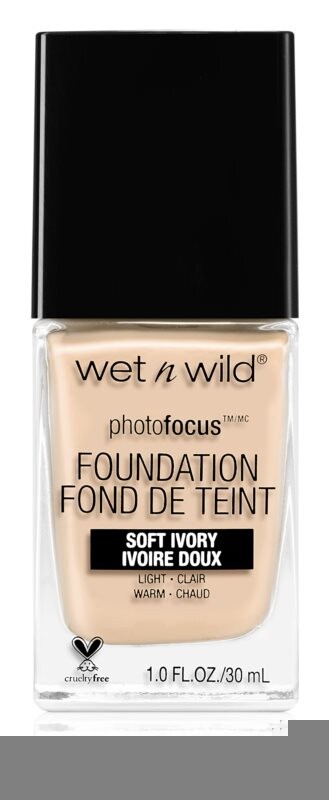 Жидкая матирующая основа Wet n Wild Photo Focus, оттенок Soft Ivory 30 мл
Жидкая матирующая основа Wet n Wild Photo Focus, оттенок Soft Ivory 30 мл