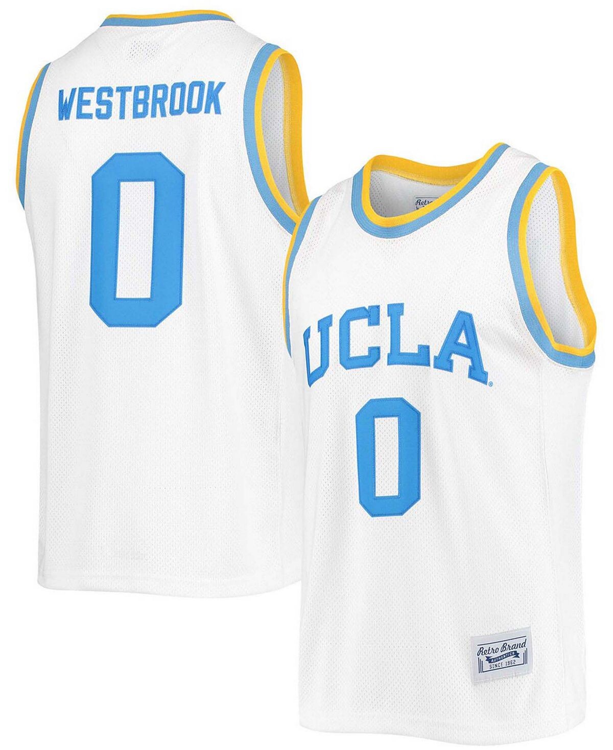 Мужская памятная классическая баскетбольная майка russell westbrook ucla bruins Original Retro Brand, белый
Мужская памятная классическая баскетбольная майка russell westbrook ucla bruins Original Retro Brand, белый