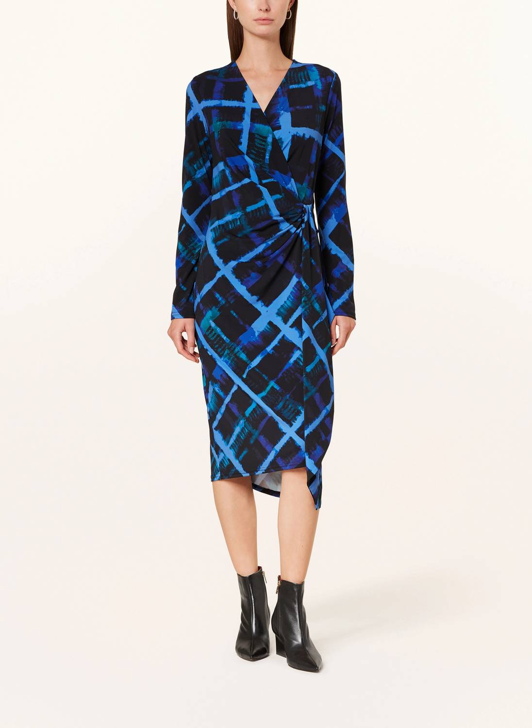 Платье-халат с принтом черного/многоцветного цвета Joseph Ribkoff
Платье-халат с принтом черного/многоцветного цвета Joseph Ribkoff