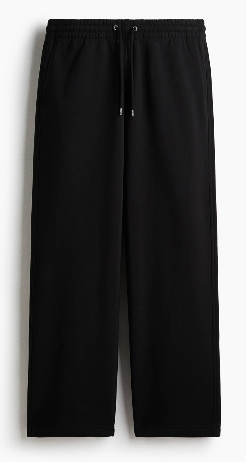 Спортивные брюки H&M Loose Fit, черный
Спортивные брюки H&M Loose Fit, черный