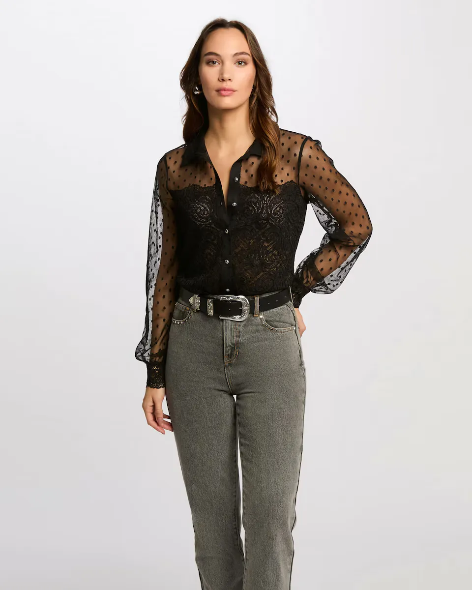 Женская футболка с длинным рукавом и плюмети Morgan, чёрный
Женская футболка с длинным рукавом и плюмети Morgan, чёрный