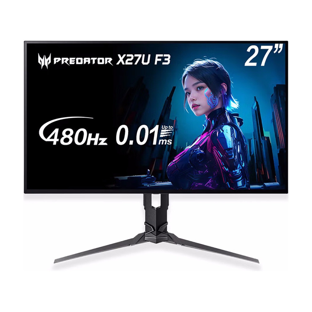 Монитор Acer Predator X27U F3, 27", 2560x1440, 480 Гц, OLED, черный
Монитор Acer Predator X27U F3, 27", 2560x1440, 480 Гц, OLED, черный