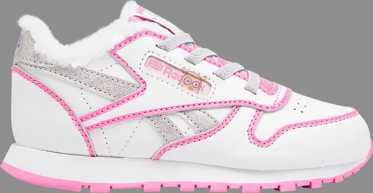 Кроссовки peppa pig x classic leather step 'n' flash toddler 'suzy sheep' Reebok, белый
Кроссовки peppa pig x classic leather step 'n' flash toddler 'suzy sheep' Reebok, белый