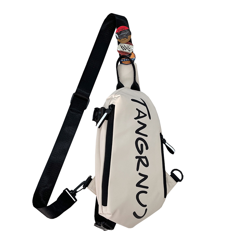 Нейлоновый рюкзак-слинг унисекс черно-белый LEXI, черный без шарма
Нейлоновый рюкзак-слинг унисекс черно-белый LEXI, черный без шарма