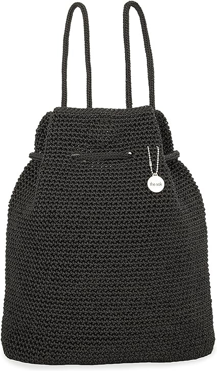 Большой рюкзак Dylan Sak, связанный крючком, с регулируемой спинкой, черный
Большой рюкзак Dylan Sak, связанный крючком, с регулируемой спинкой, черный