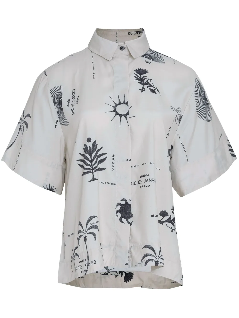 Рубашка с принтом Rio Day Osklen, белый
Рубашка с принтом Rio Day Osklen, белый