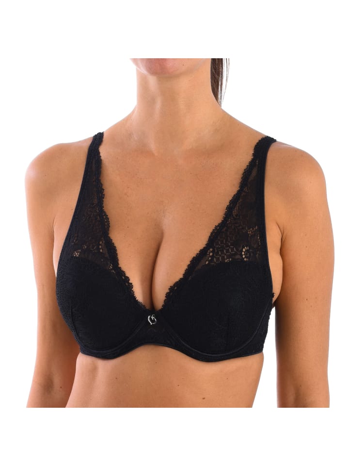 Бюстгальтер на косточках Selene, черный
Бюстгальтер на косточках Selene, черный
