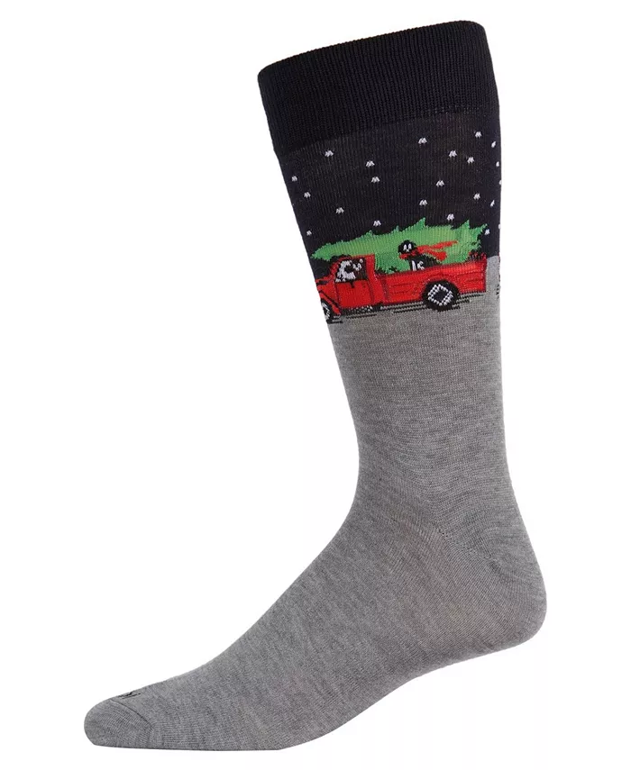Мужские праздничные носки Holiday Pup Pick Up Crew Memoi, серый
Мужские праздничные носки Holiday Pup Pick Up Crew Memoi, серый