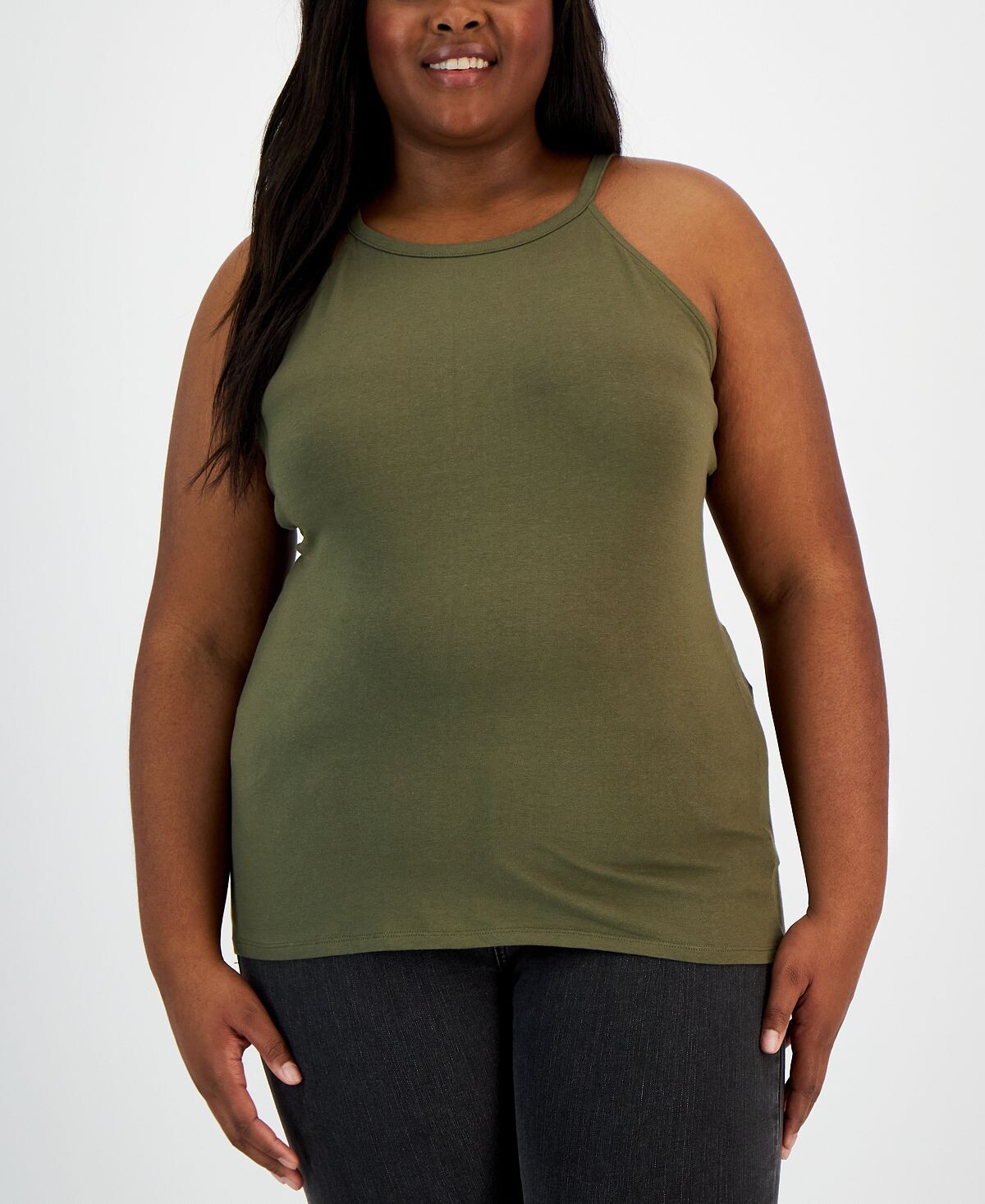 Модная майка больших размеров с лямкой на шее Aveto, мульти
Модная майка больших размеров с лямкой на шее Aveto, мульти