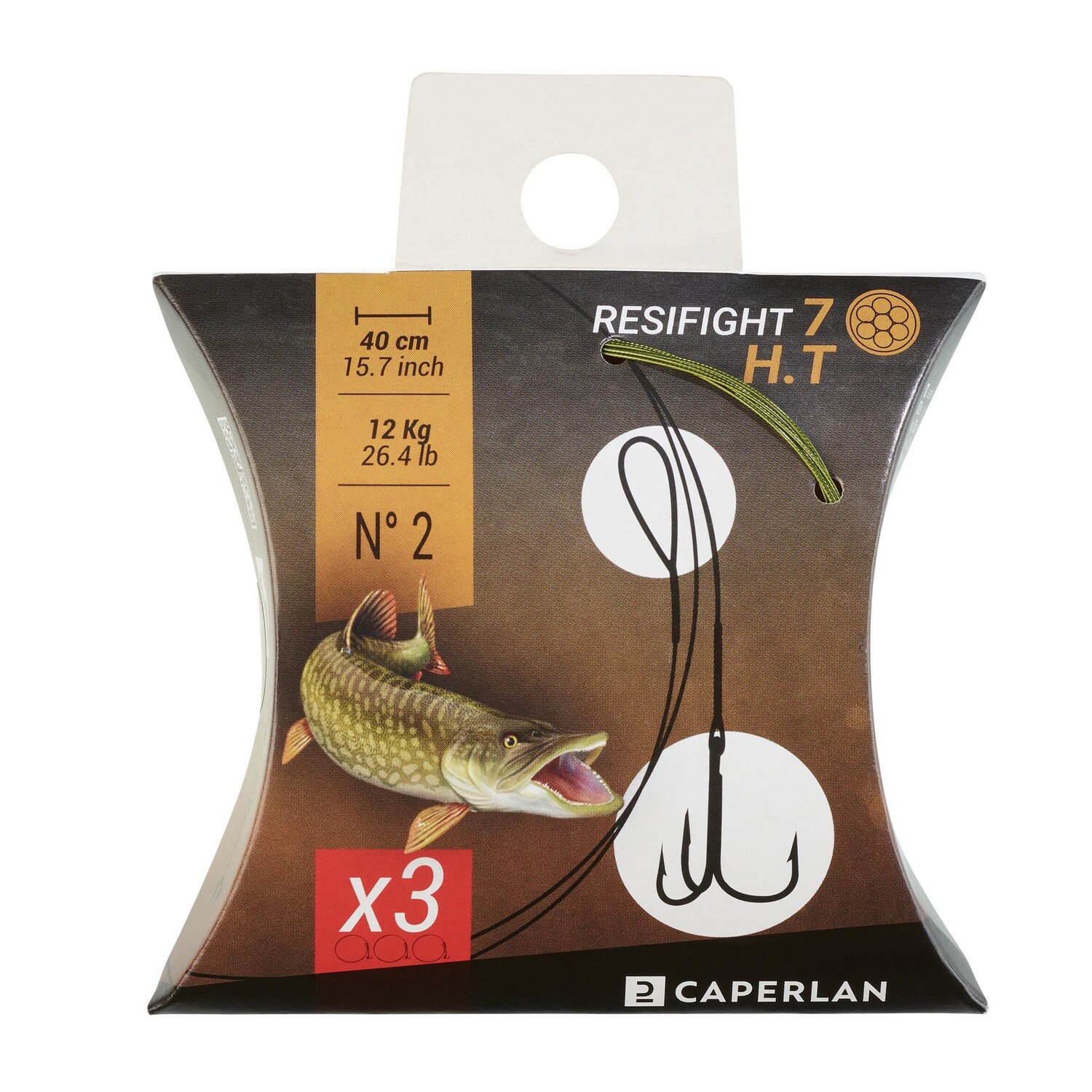 Тройник Leader Resifight 7 12 кг Ловля хищника CAPERLAN
Тройник Leader Resifight 7 12 кг Ловля хищника CAPERLAN