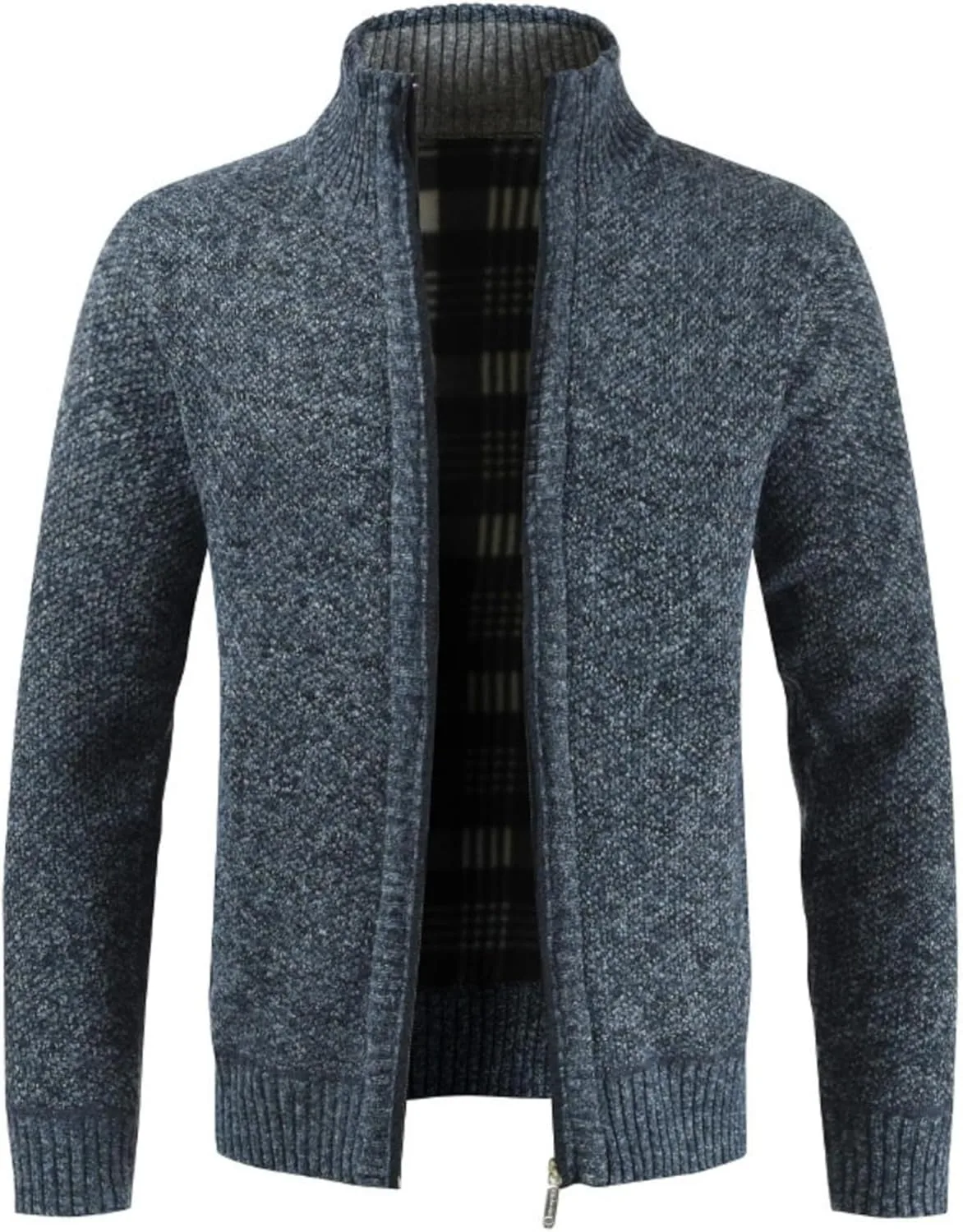 Мужской кардиган с воротником стойкой, slim fit, для осени и зимы
Мужской кардиган с воротником стойкой, slim fit, для осени и зимы