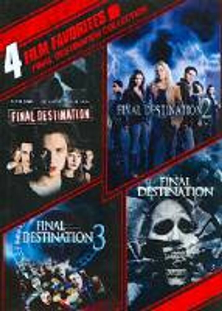 Диск DVD Final Destination 1-4
Диск DVD Final Destination 1-4