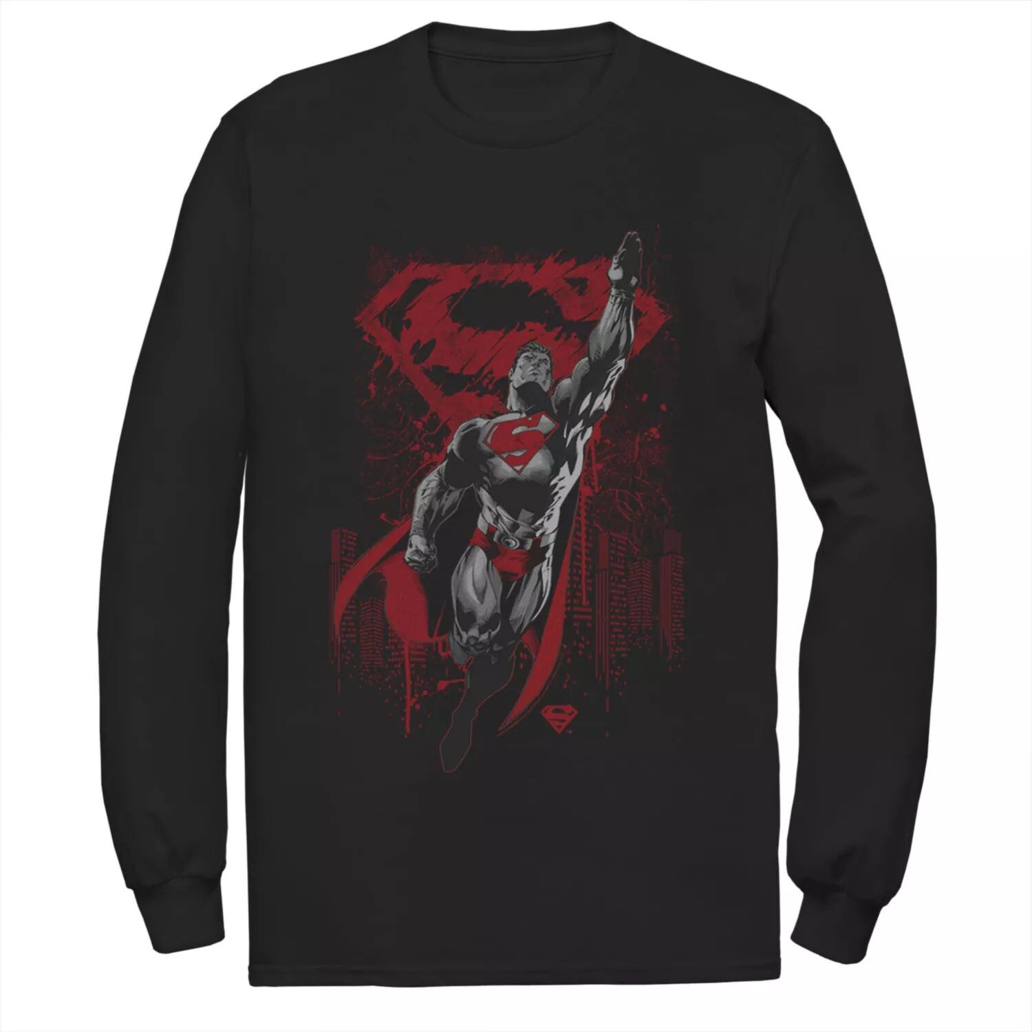 Мужская футболка с длинными рукавами и графическим плакатом DC Comics Superman Fly Up Licensed Character
Мужская футболка с длинными рукавами и графическим плакатом DC Comics Superman Fly Up Licensed Character